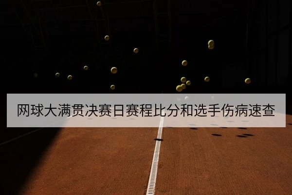 网球大满贯决赛日赛程比分和选手伤病速查
